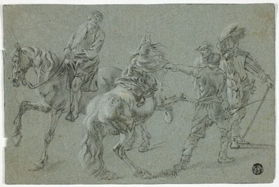 Ridskola av Pieter van Laer