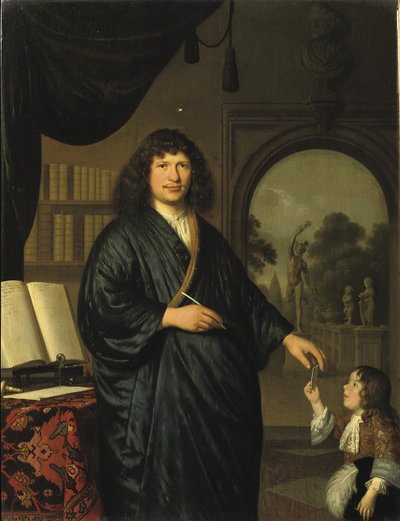 Porträtt av en gentleman av Pieter van Slingelandt
