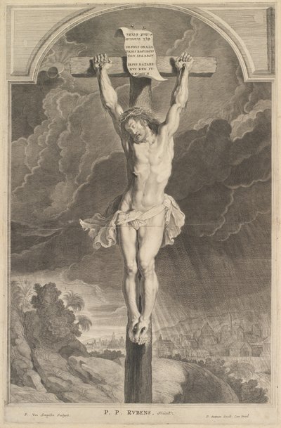 Kristus på korset av Pieter van Sompel