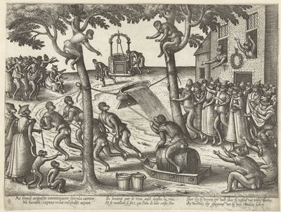 Tobbespel Apenspel (serietitel) av Pieter van der Borcht (I)