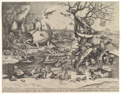 Tålamod Tålamod, 1557 av Pieter van der Heyden
