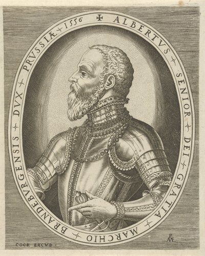 Porträtt av Albrecht Friedrich, markgreve av Brandenburg Porträtt av linjaler (serietitel) av Pieter van der Heyden