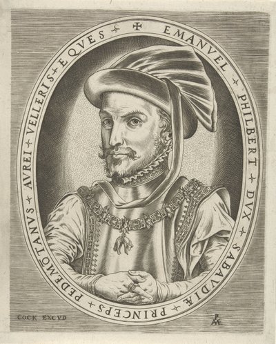 Porträtt av Emanuel Philibert, hertig av Savojen Porträtt av linjaler (serietitel) av Pieter van der Heyden