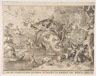 The Temptation of St. Anthony, 1556. av Pieter van der Heyden