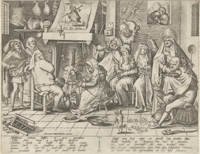 fettisdagen av Pieter van der Heyden