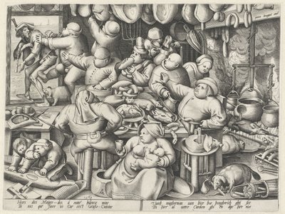 Fett kök Magert kök och det feta köket (serietitel) av Pieter van der Heyden