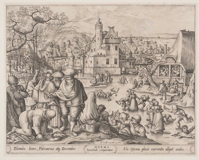 Vinter av Pieter van der Heyden