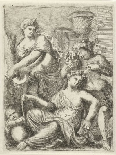 Ceres, Bacchus och Venus av Pieter van der Plas (II)