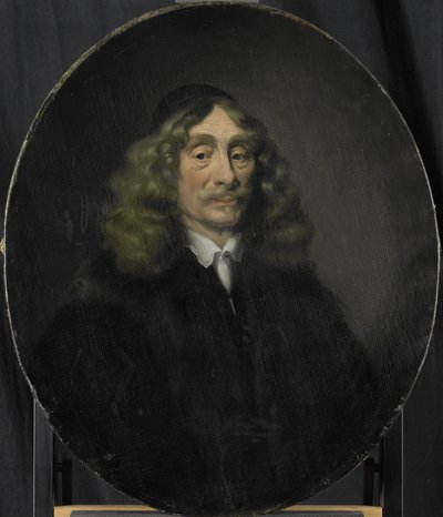 Porträtt av Johan de Reus, direktör för Rotterdamskammaren i Nederländska Ostindiska kompaniet, vald 1657 av Pieter van der Werff