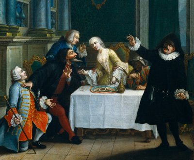 "Snacket med maskerna"" Komiker i Commedia dell