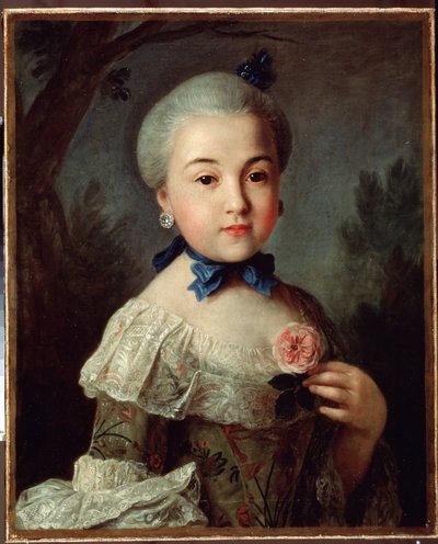 Porträtt av grevinnan Frequently Shermatyev, 190 av Pietro Antonio Rotari
