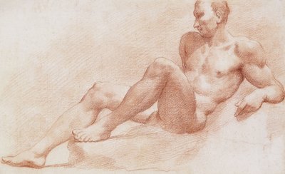 En liggande naken, av Pietro Dandini