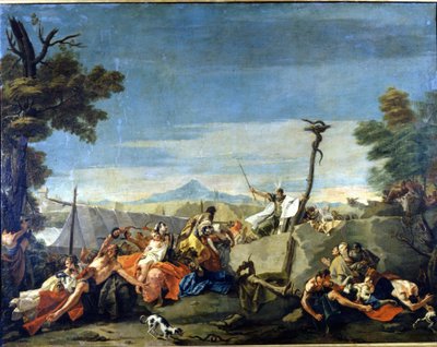 Bronsormen (1700-talet), Målning av pietro Ligari av Pietro Ligari