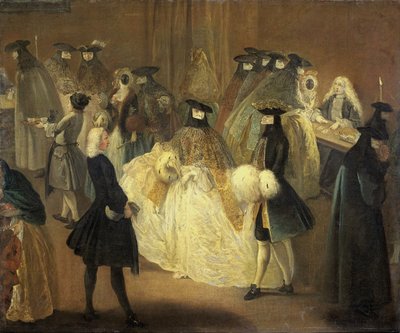 Casino Den reducerade, andra hälften av 1700-talet. av Pietro, Longhi