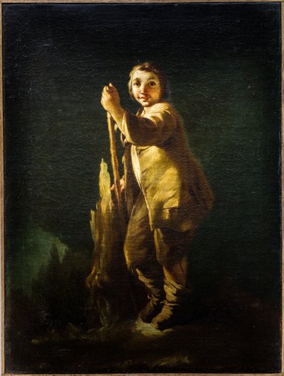 Stående fåraherde, ca 1740 (Olja på duk) av Pietro Longhi