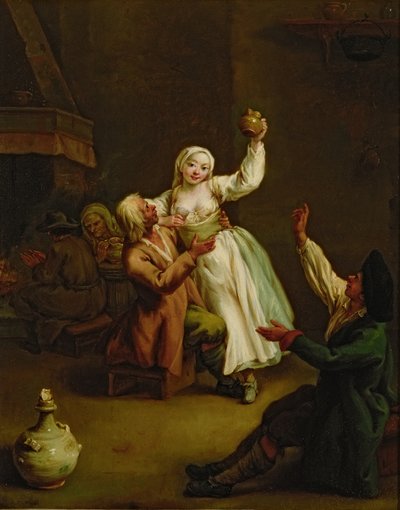 Det lyckliga paret av Pietro Longhi