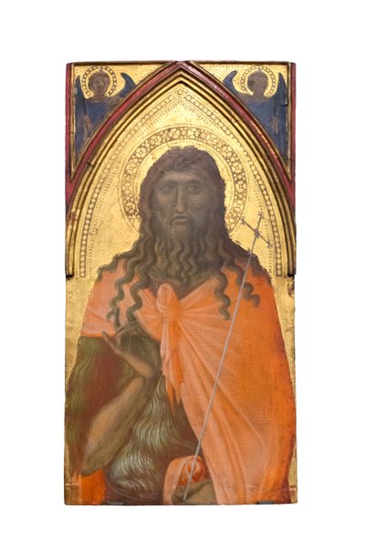 Johannes döparen, ca 1329 av Pietro Lorenzetti