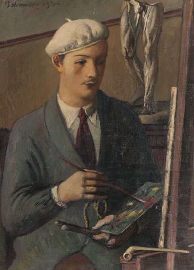 Porträtt av en ung målare, 1932 av Pietro Marussig