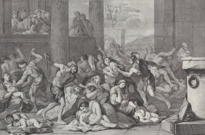 Massakern på de oskyldiga, 1730-50. av Pietro Monaco