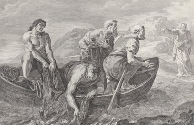 [Kallelsen av Sts Peter och Andreas], 1730-50. av Pietro Monaco