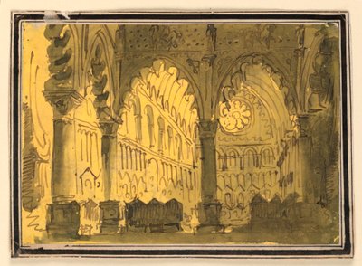 Scenografi, Kyrkans inredning av Pietro Narducci