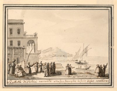 Scenografi, hamn av Pietro Narducci
