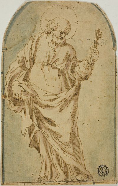 Sankt Peter av Pietro Novelli