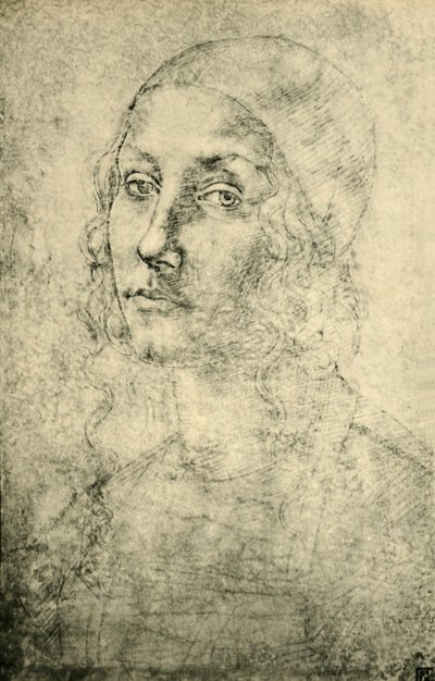 Porträtt av en kvinna, sent 1400-tidigt 1500-tal, 1943. av Pietro Perugino