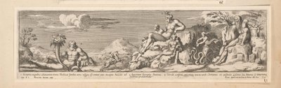 Allegori över rutten mellan Rom och Florens Kejsar Konstantins historia (serietitel) av Pietro Sante Bartoli