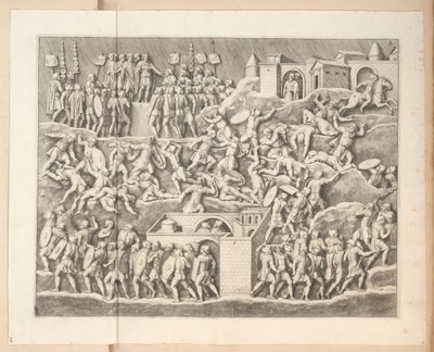 Reliefer på Septimius Severus båge i Rom av Pietro Sante Bartoli
