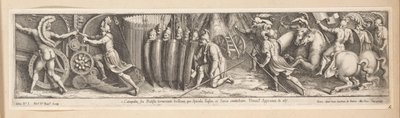 Soldater på attack Kejsar Konstantins historia (serietitel) av Pietro Sante Bartoli
