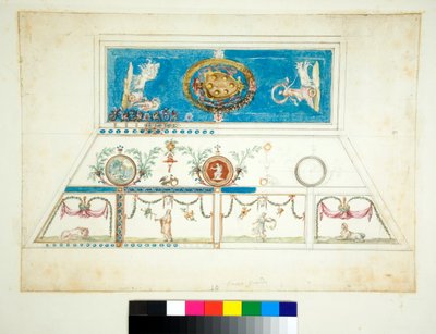 Valv av Villa Madama av Pietro Santi Bartoli