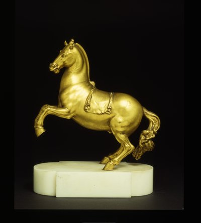 Uppfödningshäst (förgylld brons) av Pietro Tacca