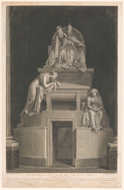 Påven Clemens XIV:s grav av Pietro Vitali
