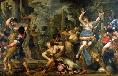 Sabinernas våldtäkt av Pietro da Cortona