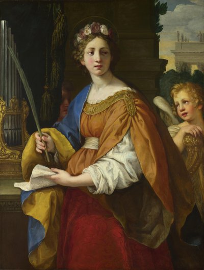 Heliga Cecilia, 1620-1625 av Pietro da Cortona