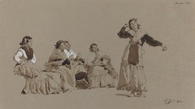 Spanska dansare av Pio Joris