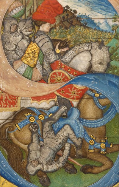 Inledande S: Sankt Paulus omvändelse av Pisanello