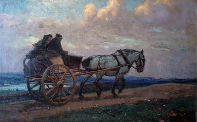 Återkomsten hem av Pius Ferdinand Messerschmitt