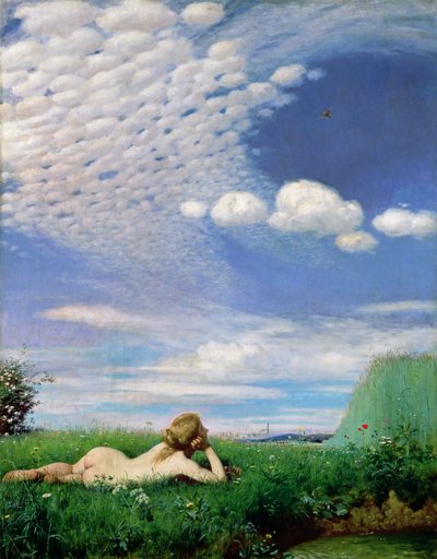 Lärkan, 1882 av Pál Szinyei Merse
