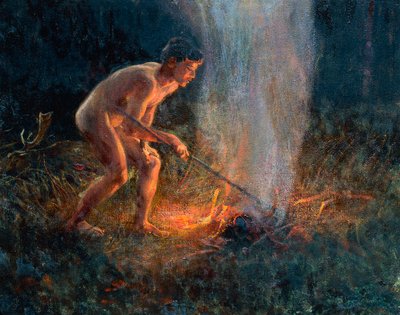 Rökpelare av Plinio Nomellini