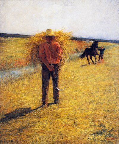 Höskörd av Plinio Nomellini