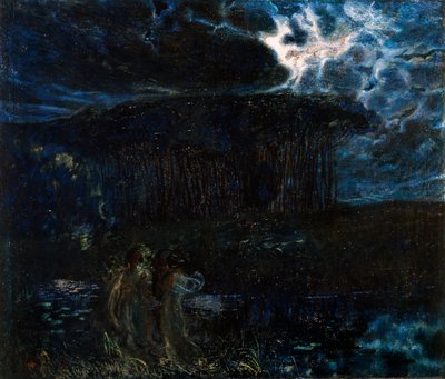 Månens symfoni av Plinio Nomellini