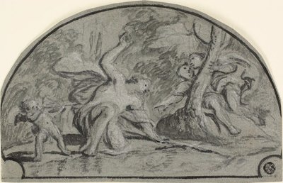 Narciss av Polidoro da Caravaggio