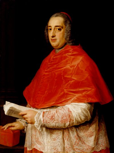 Porträtt av kardinal Prospero Colonna di Sciarra av Pompeo Girolamo Batoni