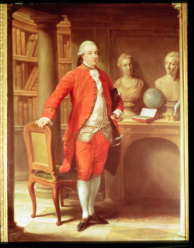 Porträtt av Sir Thomas Gascoigne, 8:e baronet av Pompeo Girolamo Batoni