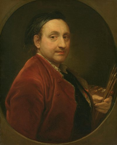 Självporträtt av Pompeo Girolamo Batoni