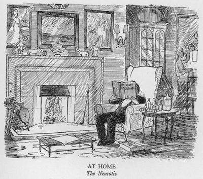 Hemma, The Neurotic (litho) av Pont