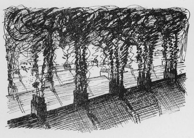 Skorstenar (litho) av Pont