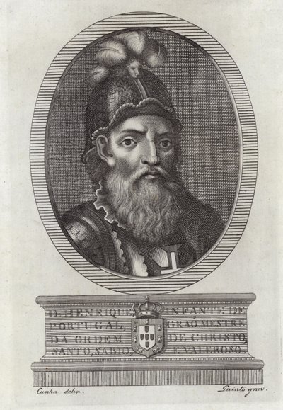 D Henrik av Bourgogne av Portuguese School